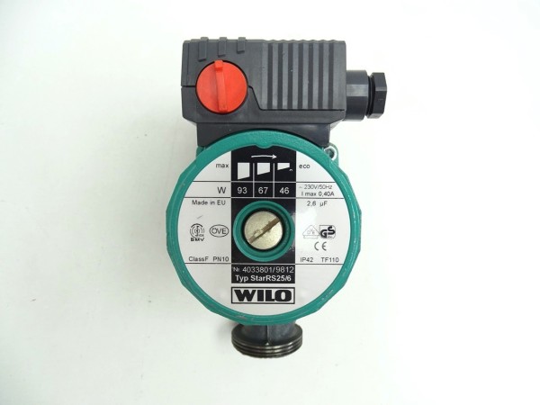 Wilo Star-RS 25/6 180mm Umwälz-Pumpe Heizungs-Pumpe - 4033801/9812