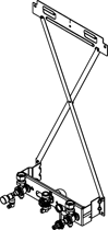 Viessmann Montagehilfe Aufputz für Gas Umlaufwasserheizer - ZK04307