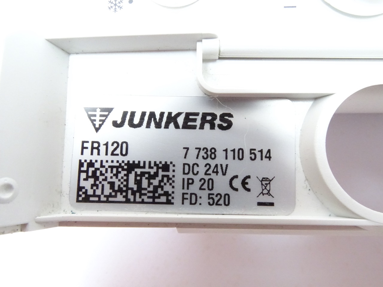 Junkers Bosch FR120 Raumtemperaturregler Thermostat Steuerung