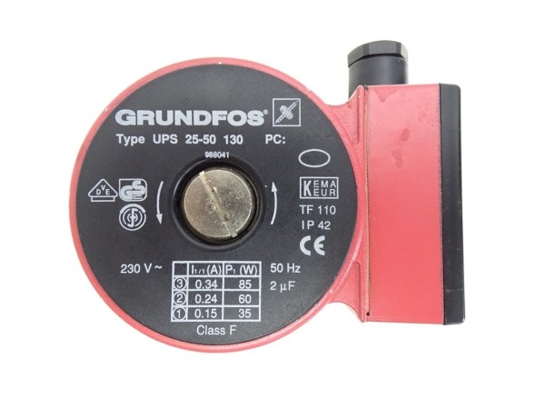 Grundfos UPS 25-50 130mm Umwälz-Pumpe Heizungspumpe - 988041