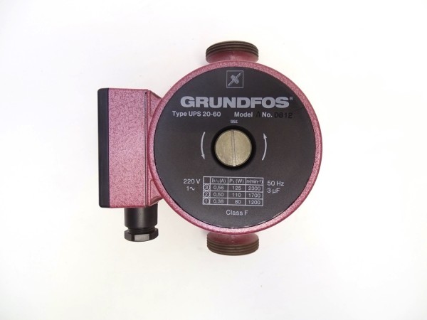 Grundfos UPS 20-60 Umwälzpumpe Heizungspumpe - 96281472