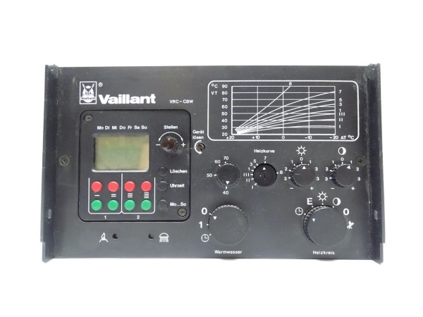 Vaillant Compaktregler VRC-CBW mit Digitaluhr - 252951